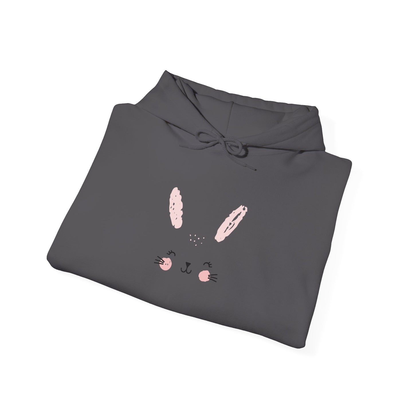 Cute Bunny Unisex Hoodie - Perfect Gift for Animal Lovers, Cozy Fall Outfit, Easter Apparel, Fun Layer for Friends