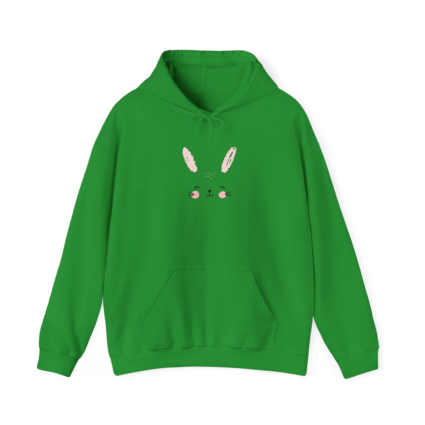 Cute Bunny Unisex Hoodie - Perfect Gift for Animal Lovers, Cozy Fall Outfit, Easter Apparel, Fun Layer for Friends