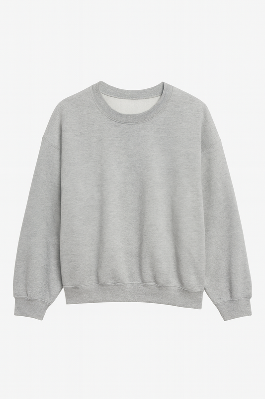 Heather Gray Crewneck Sweatshirt
