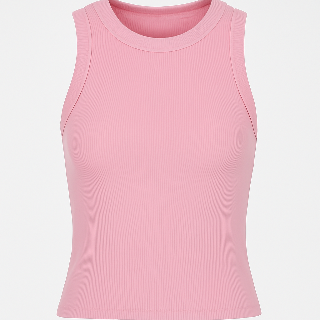 Women's Ribbed Sleeveless Tank Top