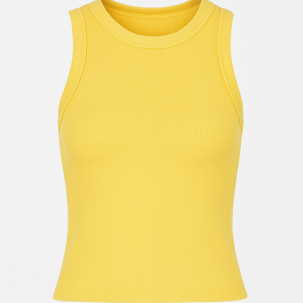 Women's Ribbed Sleeveless Tank Top