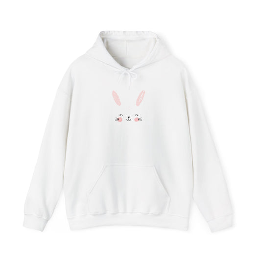 Cute Bunny Unisex Hoodie - Perfect Gift for Animal Lovers, Cozy Fall Outfit, Easter Apparel, Fun Layer for Friends