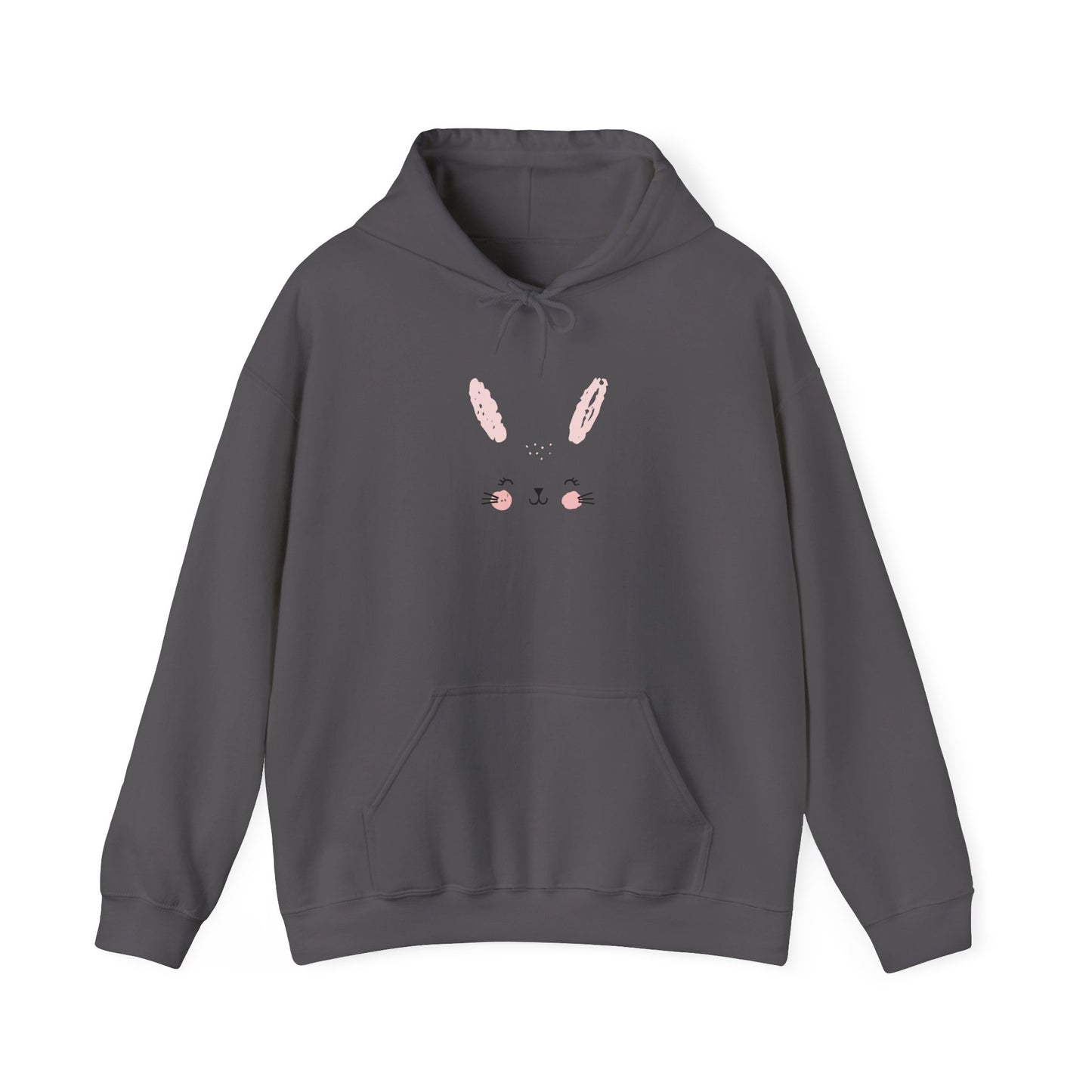 Cute Bunny Unisex Hoodie - Perfect Gift for Animal Lovers, Cozy Fall Outfit, Easter Apparel, Fun Layer for Friends
